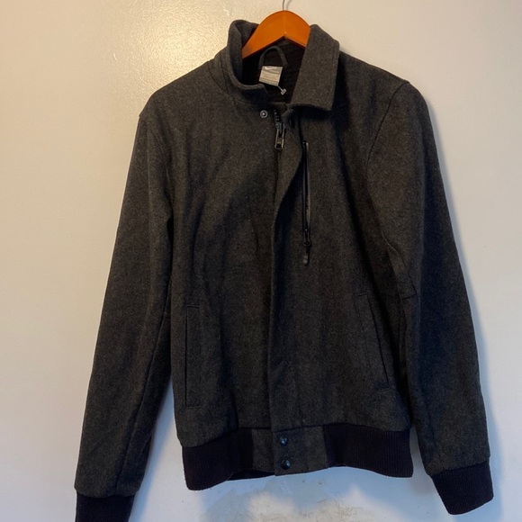 Nike Other - LIKE NEW NIKE Gray Wool Jacket Sz. S